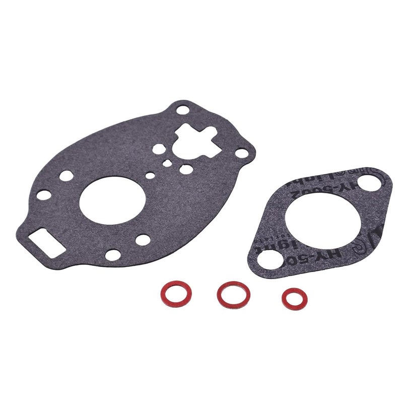 TCINDRR Carburetor Carb Gasket Kit 9N9502 Compatible with Ford Tractor 2N 8N New Holland 2000 4000 600 700 800 900 - Image 1